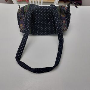 Vera Bradley Vintage Black 1990 Classic 100 Handbag